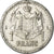 Moneda, Mónaco, Louis II, Franc, 1943, BC+, Aluminio, KM:120, Gadoury:131