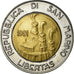 Munten, San Marino, 500 Lire, 1991, PR, Bi-Metallic, KM:269