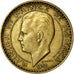 Moneda, Mónaco, Rainier III, 10 Francs, 1951, MBC+, Aluminio - bronce, KM:130