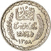 Moneda, Túnez, Ahmad Pasha Bey, 5 Francs, 1939, Paris, EBC, Plata, KM:264