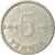 Moneda, Finlandia, 5 Pennia, 1977, MBC, Aluminio, KM:45a