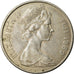 Munten, Fiji, Elizabeth II, 10 Cents, 1969, ZF, Copper-nickel, KM:30