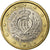 San Marino, Euro, 2009, AU(55-58), Bimetálico, KM:485