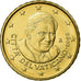 CIDADE DO VATICANO, 10 Euro Cent, 2008, MS(63), Latão, KM:385