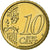 CIDADE DO VATICANO, 10 Euro Cent, 2008, MS(63), Latão, KM:385