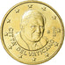 VATICAN CITY, 50 Euro Cent, 2010, AU(55-58), Brass, KM:387