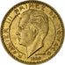 Coin, Monaco, Rainier III, 20 Francs, Vingt, 1950, EF(40-45), Aluminum-Bronze