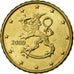 Finnland, 10 Euro Cent, 2000, SS, Messing, KM:101