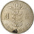 Moneda, Bélgica, Franc, 1961, BC+, Cobre - níquel, KM:143.1