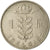 Monnaie, Belgique, Franc, 1954, TB+, Copper-nickel, KM:143.1