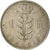Munten, België, Franc, 1957, FR, Copper-nickel, KM:143.1