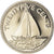 Moneda, Bahamas, Elizabeth II, 25 Cents, 1975, Franklin Mint, U.S.A., BE, FDC