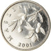 Coin, Croatia, 20 Lipa, 2001, AU(50-53), Nickel plated steel, KM:7