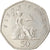Monnaie, Grande-Bretagne, Elizabeth II, 50 Pence, 1998, TTB, Copper-nickel