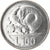 Munten, San Marino, 100 Lire, 1975, PR, Steel, KM:46