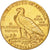 Stati Uniti, Indian Head, $5, Half Eagle, 1909, U.S. Mint, Denver, BB+, Oro,...