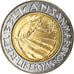 Coin, San Marino, 500 Lire, 1985, Rome, AU(55-58), Bi-Metallic, KM:181