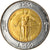 Coin, San Marino, 500 Lire, 1985, Rome, AU(55-58), Bi-Metallic, KM:181