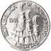 Coin, San Marino, Lira, 1991, Rome, MS(63), Aluminum, KM:261