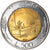 Coin, Italy, 500 Lire, 1988, Rome, MS(63), Bi-Metallic, KM:111
