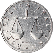 Coin, Italy, Lira, 1990, Rome, EF(40-45), Aluminum, KM:91