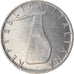 Moneta, Włochy, 5 Lire, 1988, Rome, AU(50-53), Aluminium, KM:92