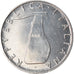 Moneta, Włochy, 5 Lire, 1988, Rome, AU(55-58), Aluminium, KM:92