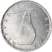 Moneta, Włochy, 5 Lire, 1990, Rome, AU(55-58), Aluminium, KM:92