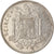 Coin, Spain, Caudillo and regent, 5 Pesetas, 1950, EF(40-45), Nickel, KM:778