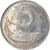 Moneta, Italia, 5 Lire, 1970, Rome, MB, Alluminio, KM:92
