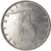 Moneta, Włochy, 5 Lire, 1980, Rome, AU(50-53), Aluminium, KM:92