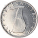 Moneta, Włochy, 5 Lire, 1987, Rome, AU(55-58), Aluminium, KM:92