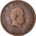 Monnaie, Portugal, 20 Reis, 1891, TB+, Bronze, KM:533