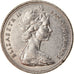 Moneta, Bahamy, Elizabeth II, 25 Cents, 1966, Franklin Mint, EF(40-45), Nikiel