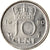 Moneta, Holandia, Juliana, 10 Cents, 1980, AU(50-53), Nikiel, KM:182
