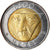 Coin, San Marino, 500 Lire, 1996, Rome, AU(55-58), Bi-Metallic, KM:357