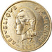 Moneda, Polinesia francesa, 100 Francs, 2007, Paris, EBC, Aluminio - bronce