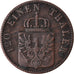 Münze, Deutsch Staaten, PRUSSIA, Friedrich Wilhelm IV, 3 Pfennig, 1860, Berlin