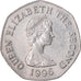 Moneta, Jersey, Elizabeth II, 20 Pence, 1996, BB, Rame-nichel, KM:66