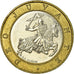 Moneta, Monaco, Rainier III, 10 Francs, 1992, EF(40-45), Bimetaliczny, KM:163