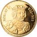 Francia, medalla, Les Rois de France, Robert Ier, History, SC+, Oro vermeil