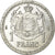 Moneda, Mónaco, Franc, Undated (1943), Poissy, MBC, Aluminio, Gadoury:MC131