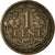 Coin, Netherlands, Wilhelmina I, Cent, 1919, EF(40-45), Bronze, KM:152