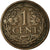 Münze, Niederlande, Wilhelmina I, Cent, 1919, SS, Bronze, KM:152