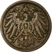 Coin, GERMANY - EMPIRE, Wilhelm II, 2 Pfennig, 1906, Berlin, EF(40-45), Copper