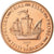 Estonia, 2 Euro Cent, 2003, unofficial private coin, FDC, Acciaio placcato rame