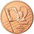 Estonia, 2 Euro Cent, 2003, unofficial private coin, MS(65-70), Copper Plated
