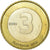 Moneda, Eslovenia, 3 Euro, 2011, MBC, Bimetálico, KM:101