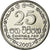 Moneda, Sri Lanka, 25 Cents, 2002, SC, Níquel recubierto de acero, KM:141a