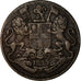 Münze, INDIA-BRITISH, 1/4 Anna, 1835, S, Kupfer, KM:446.1